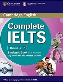 کتاب کمبریج انگلیش کامپلیت آیلتس Cambridge English Complete IELTS B1 S+W+CD