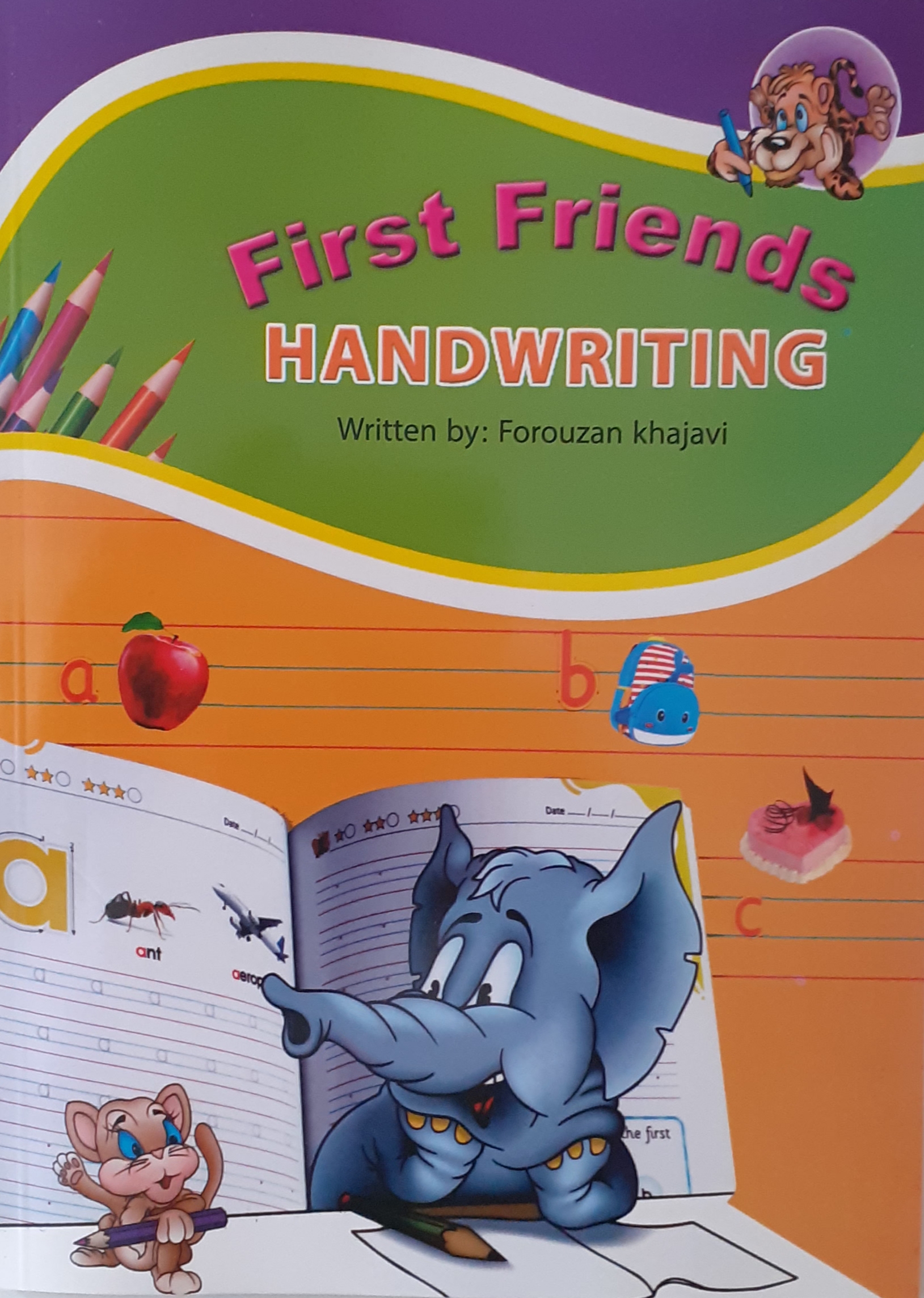 کتاب هندرایتینگ فرست فرندز handwriting first friends