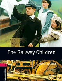 کتاب داستان بوک ورم بچه های ریل راه آهن Bookworms 3:The Railway Children with CD