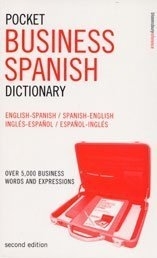 کتاب پاکت بیزینس اسپنیش وکبیولری Pocket Business Spanish Dictionary Over 5000 Business Words and Expressions