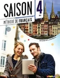 کتاب فرانسه سزون Saison niveau 4 B2 - livre de l'eleve + cahier + dvd