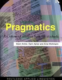کتاب Pragmatics An Advanced Resource Book for Students