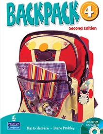 کتاب زبان کودکان بک پک Backpack 4+CD به همراه کتاب دانش آموز و کتاب کار