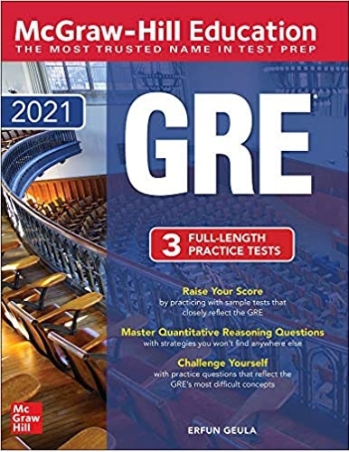 کتاب مک گروهیل اجیکیشن جی آر ای McGraw Hill Education GRE 2021