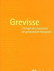 کتاب Grevisse Corrigdes exercices de grammaire francaise