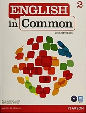 کتاب انگلیش این کامون English in Common (2) SB+WB+CD