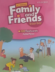 فلش کارت کتاب فمیلی اند فرندز استارتر Flashcards Family Starter