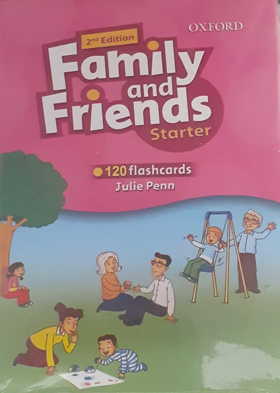 فلش کارت کتاب فمیلی اند فرندز استارتر Flashcards Family Starter