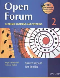 کتاب اپن فروم Open Forum 2 Student Book with Test Booklet & CD