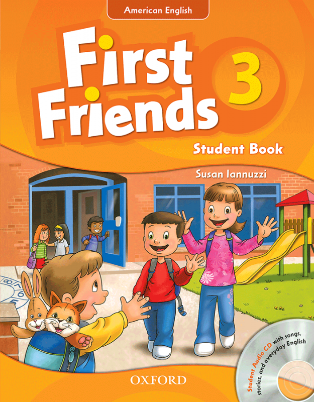 کتاب فرست فرندز امریکن 3 { سایز وزیری } American English First Friends 3