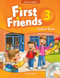 کتاب فرست فرندز امریکن 3 { سایز وزیری } American English First Friends 3