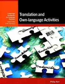 کتاب زبان ترسلیشن اند اون لنگویج اکتیویتیز Translation and Own-language Activities