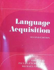 کتاب Language Acquisition