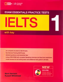 کتاب اگزم اسنشیالز آیلتس پرکتیس تست Exam Essentials: IELTS Practice Test 1+DVD