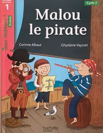 کتاب داستان فرانسه دزد دریایی malou le pirate