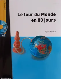 کتاب داستان فرانسه دور دنیا در 80 روز LE TOUR DU MONDE EN 80 JOURS