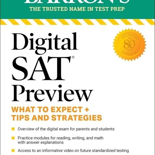 کتاب Digital SAT Preview What to Expect + Tips and Strategies