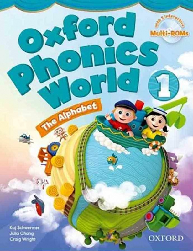 کتاب آکسفورد فونیکس ورد Oxford Phonics World 1 SB+WB+DVD