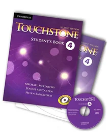 کتاب تاچ استون 4 ویرایش دوم Touchstone 4 2nd SB+WB+CD0