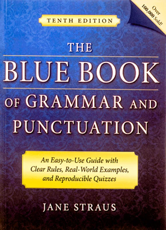 کتاب The Blue Book of Grammar and Punctuation 10th