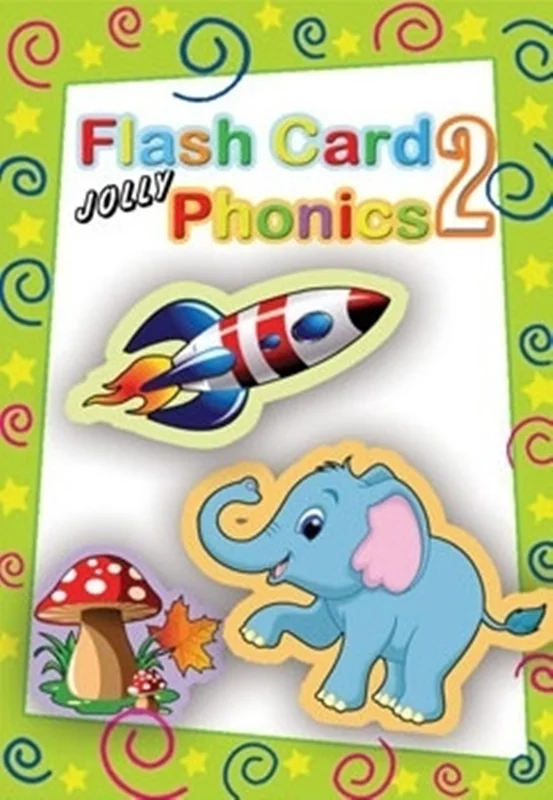 Jolly Phonics 2 Flash Cards فلش کارت جولی فونیکس