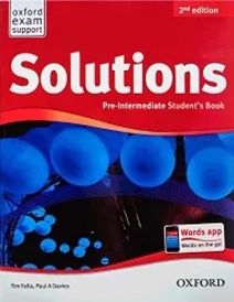 کتاب سولوشنز پری اینترمدیت ویرایش جدید New Solutions Pre-Intermediate SB+WB+CD