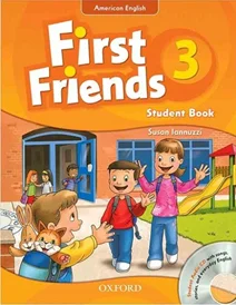 کتاب امریکن فرست فرندز American First Friends 3 (کتاب دانش آموز و کتاب کار و فایل صوتی)
