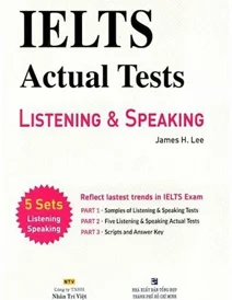 کتاب زبان آیلتس اکچوال تست لیسنینگ اند اسپیکینگ IELTS Actual Tests Listening & Speaking