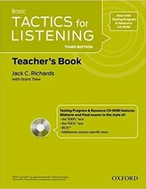 کتاب معلم تکتیس فور لیسنینگ بیسیک Tactics for Listening Basic: Teacher's Book Third Edition