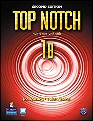 کتاب آموزشی تاپ ناچ ویرایش دوم Top Notch 1B 2nd edition