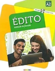 کتاب فرانسه اديتو Edito 2 niv.A2 + Cahier + DVD