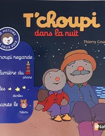 کتاب داستان فرانسه tchoupiدر شب dans la nuit