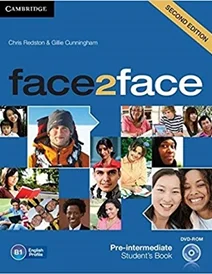 کتاب فیس تو فیس پری اینترمدیت ویرایش دوم Face 2 Face Pre-Intermediate 2nd+SB+WB+DVD