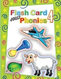 Jolly Phonics 4 Flash Cards فلش کارت جولی فونیکس
