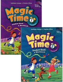 کتاب مجیک تایم 1 و 2 Magic Time 1 + 2 + CD