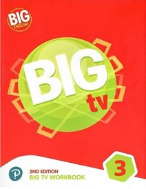 کتاب زبان بیگ انگلیش بیگ تی وی 3 ورک بوک ویرایش دوم Big English 3 Big TV QR cod 2nd