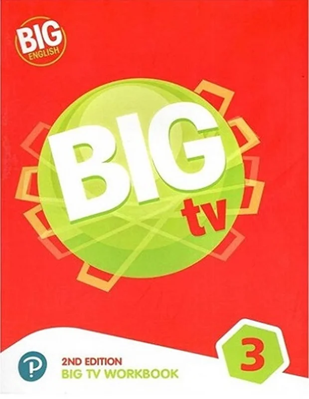 کتاب بیگ انگلیش تی وی Big English TV 3+CD